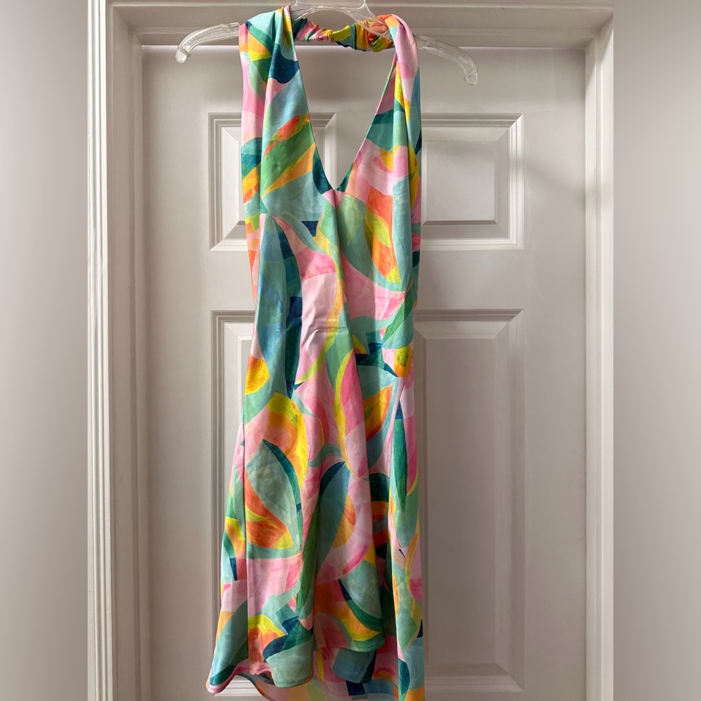Colorful Sleeveless Dress